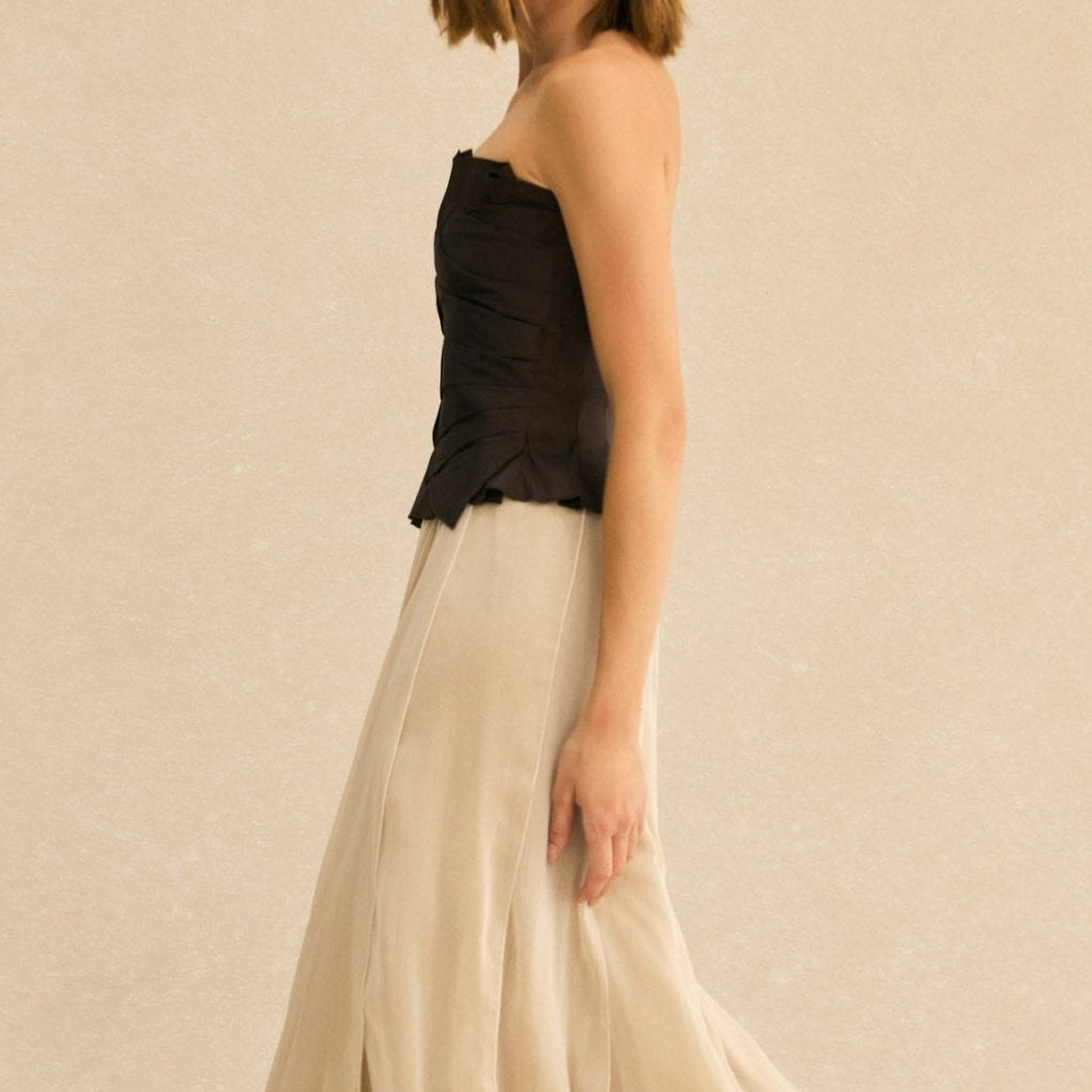 Top palabra de honor marrón