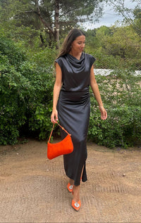 & Other stories - Vestido midi con costura lateral