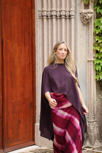 Baymo - Conjunto midi de top halter y falda fluida
