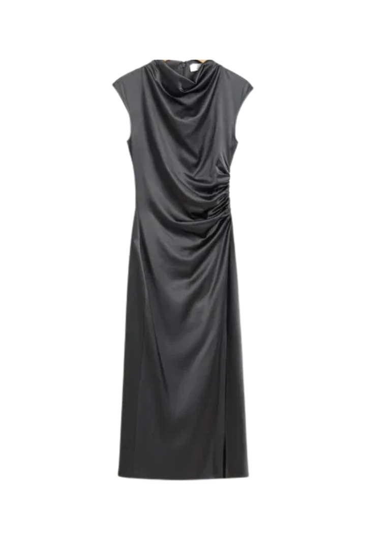 & Other stories - Vestido midi con costura lateral