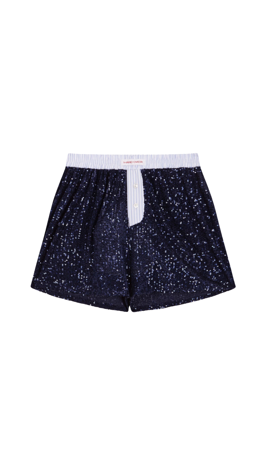 Pantalones cortos de lentejuelas Hand Over