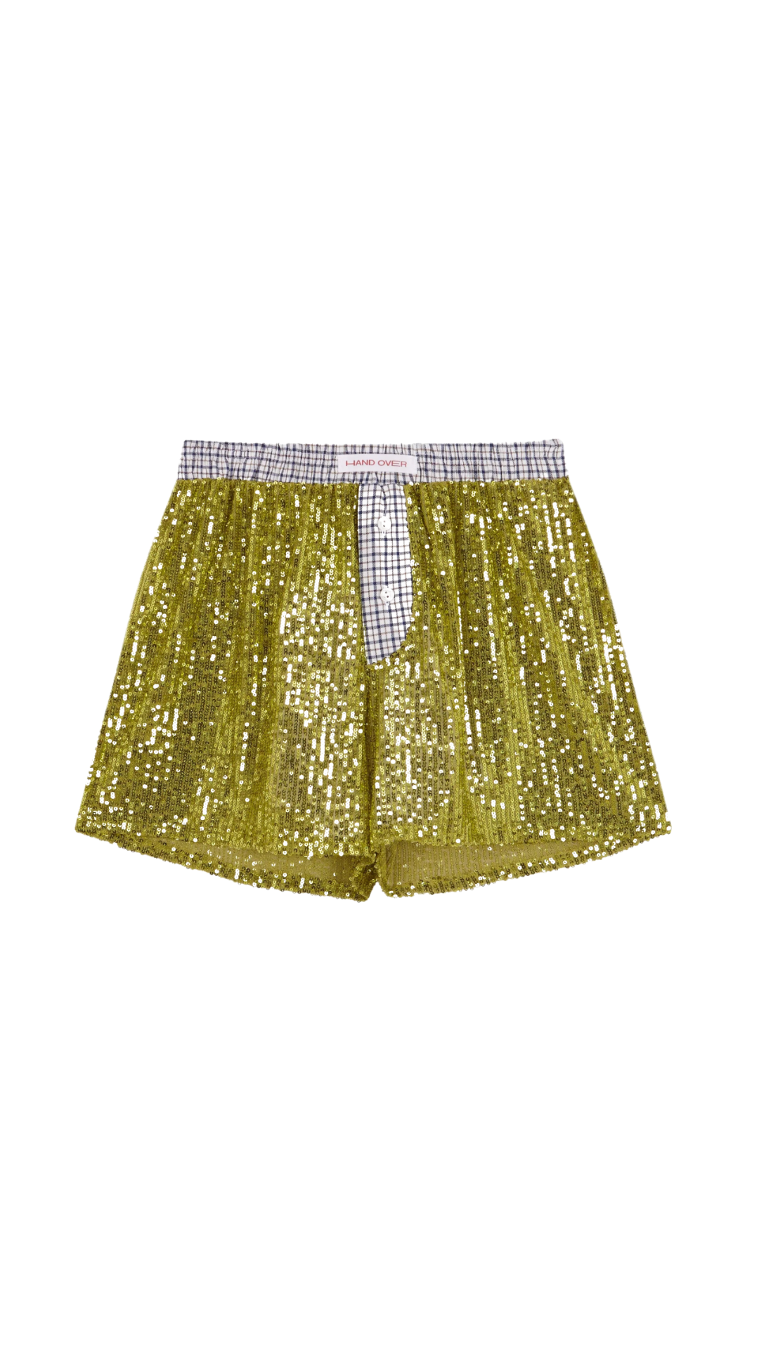Pantalones cortos de lentejuelas Hand Over